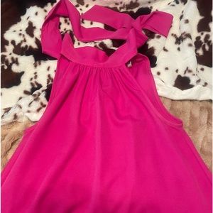 Beautiful 2 Hearts sleeveless top hot pink - Perfect for Summer